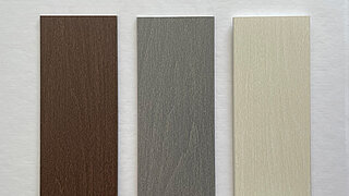 MHZ Holzart Lindenholz bei Holz-Jalousien