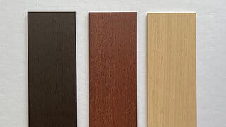 MHZ Holzart Abachi bei Holz-Jalousien