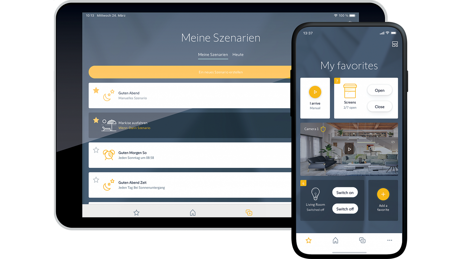 TaHoma®-App von Somfy